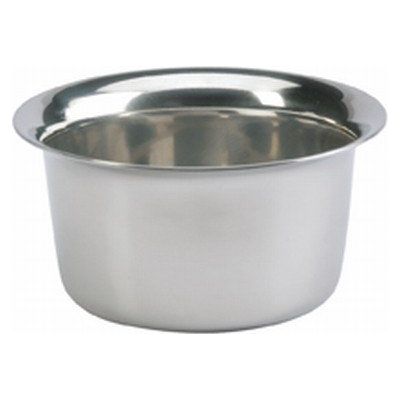 Sibel Shaving soap bowl Chrome-plated