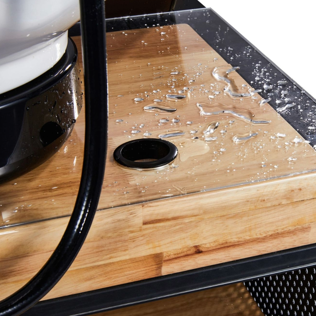 Mirplay Bac de Lavage Basil avec Vasque Blanche