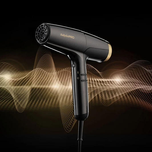 Babyliss Pro FALCO Advanced Professional Digital Hair Dryer Black/Gold