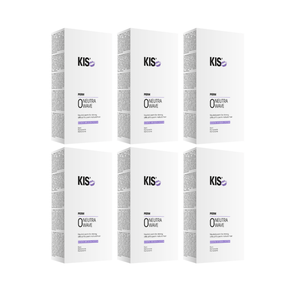 KIS NeutraWave permanente - 6 PIÈCES