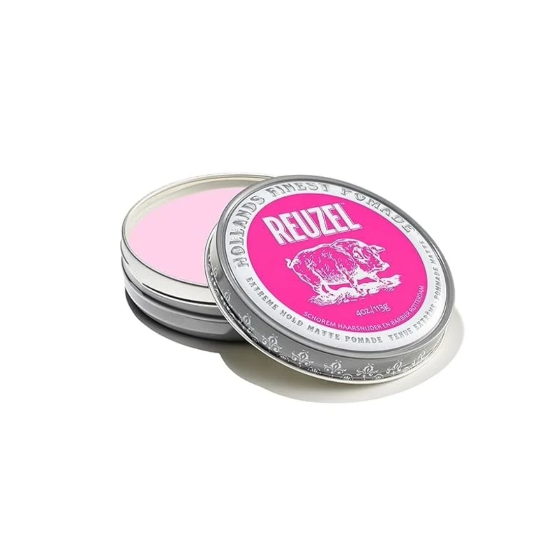 Reuzel Pomade Extreme Halt Matt Pink 113g