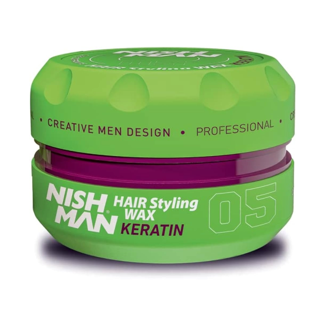Nish Man Hair Styling Wax KERATIN 05 - 150ml