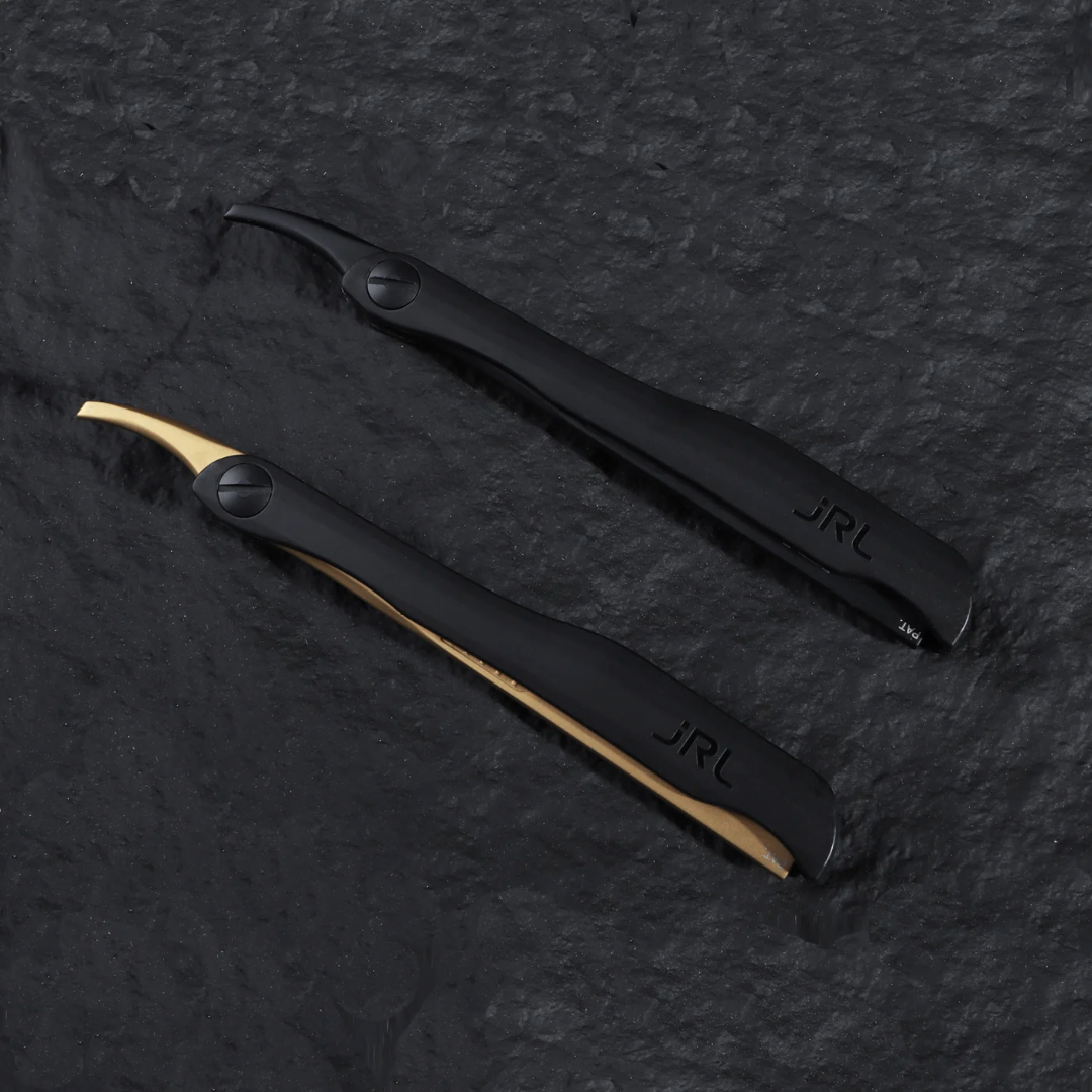 JRL Magnetic Straight Edge Rasierhobel – BLACK Edition