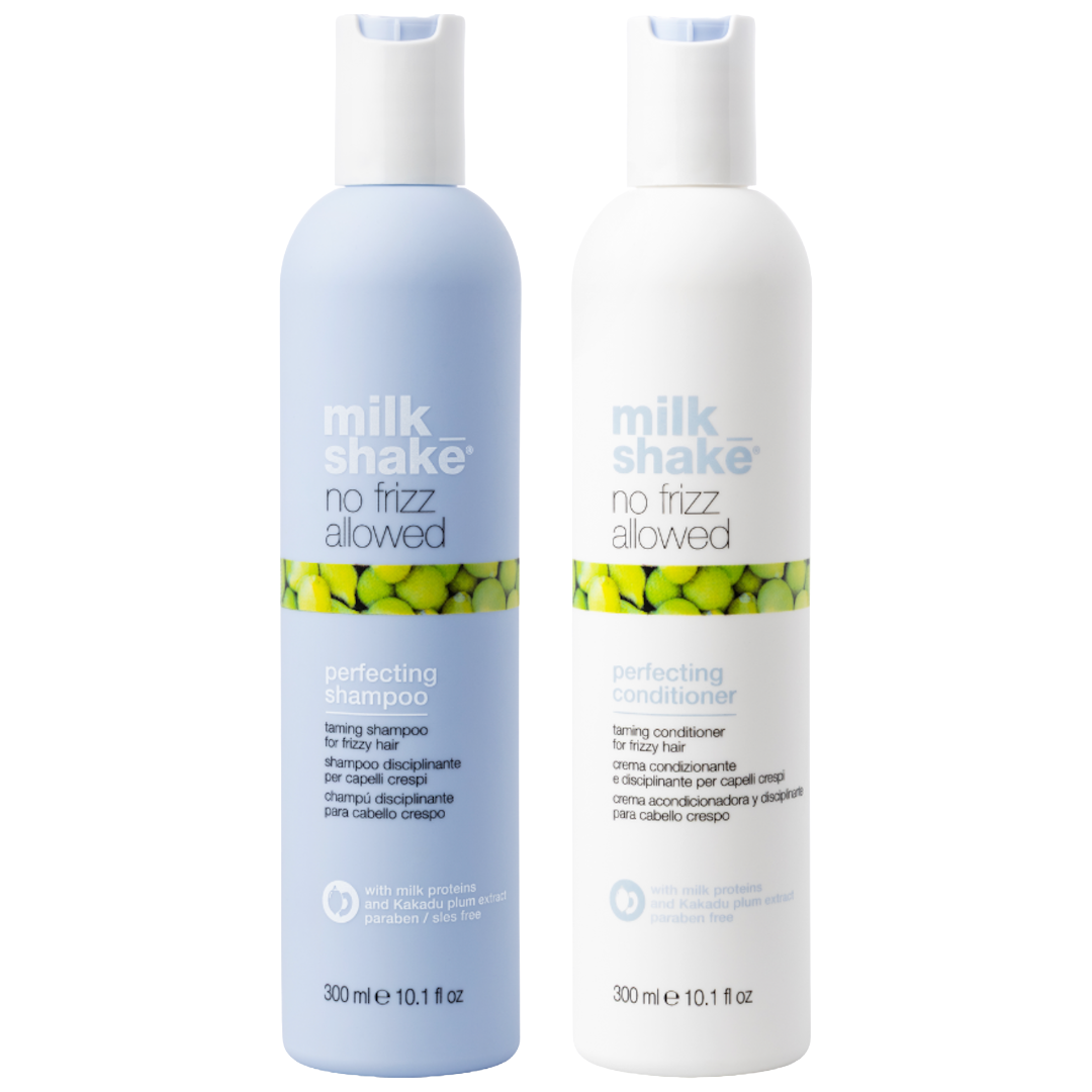 Milkshake No Frizz Allowed Shampoo Perfectionnant 300ml + Conditionneur 300ml