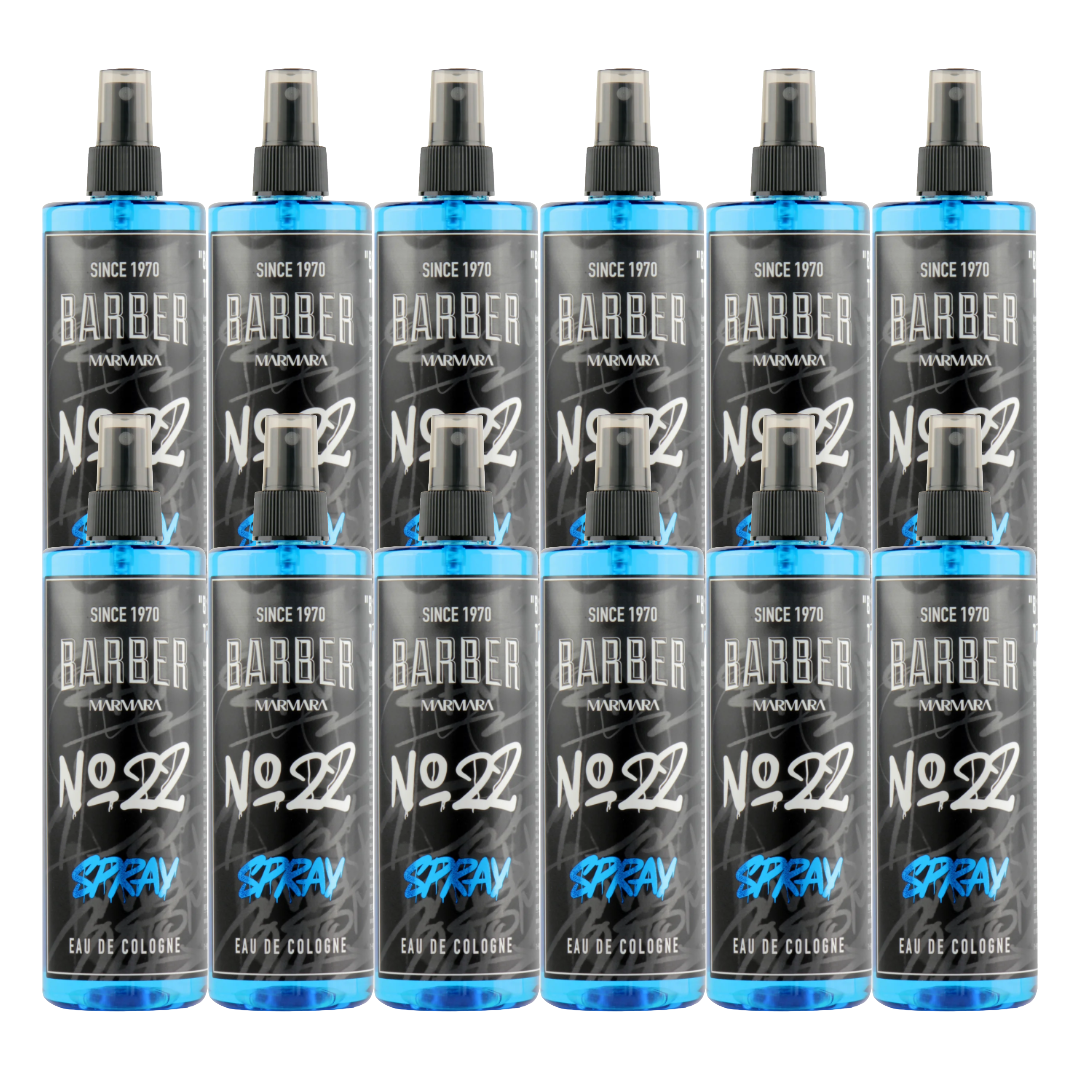 MARMARA BARBER GRAFFITI Series Spray Cologne 400ml Nr. 22 - 12 STÜCK