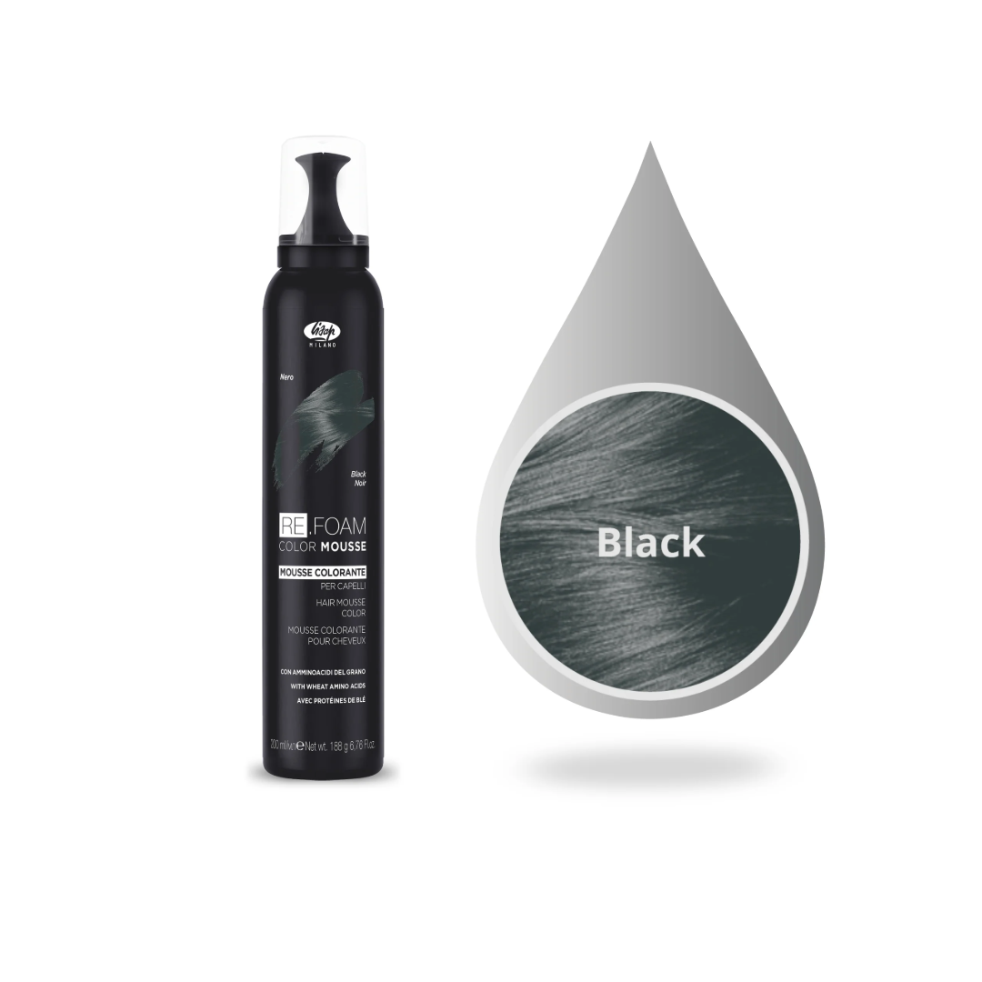 Lisap Refoam Color Mousse 13 - Noir