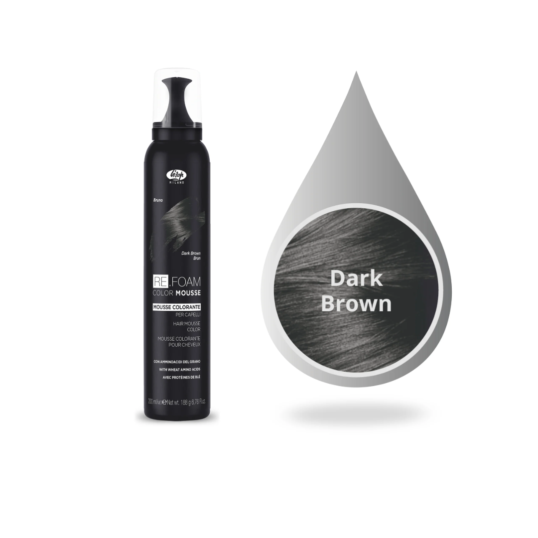 Lisap Refoam Color Mousse 14 - Dunkelbraun