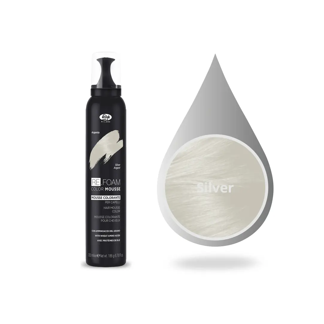 Lisap Refoam Color Mousse 22 - Silber