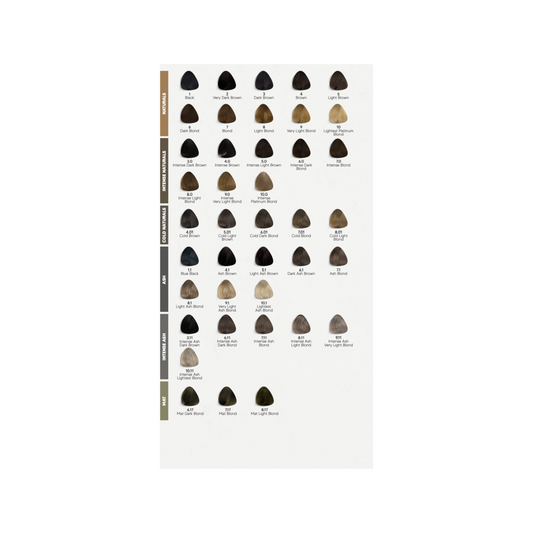 Créé Professional HAIR COLOR 100ML - Color 1 to 7