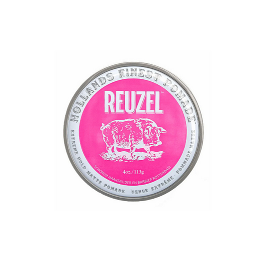 Reuzel Pomade Extreme Hold Matte Pink 113g - 12 Pieces