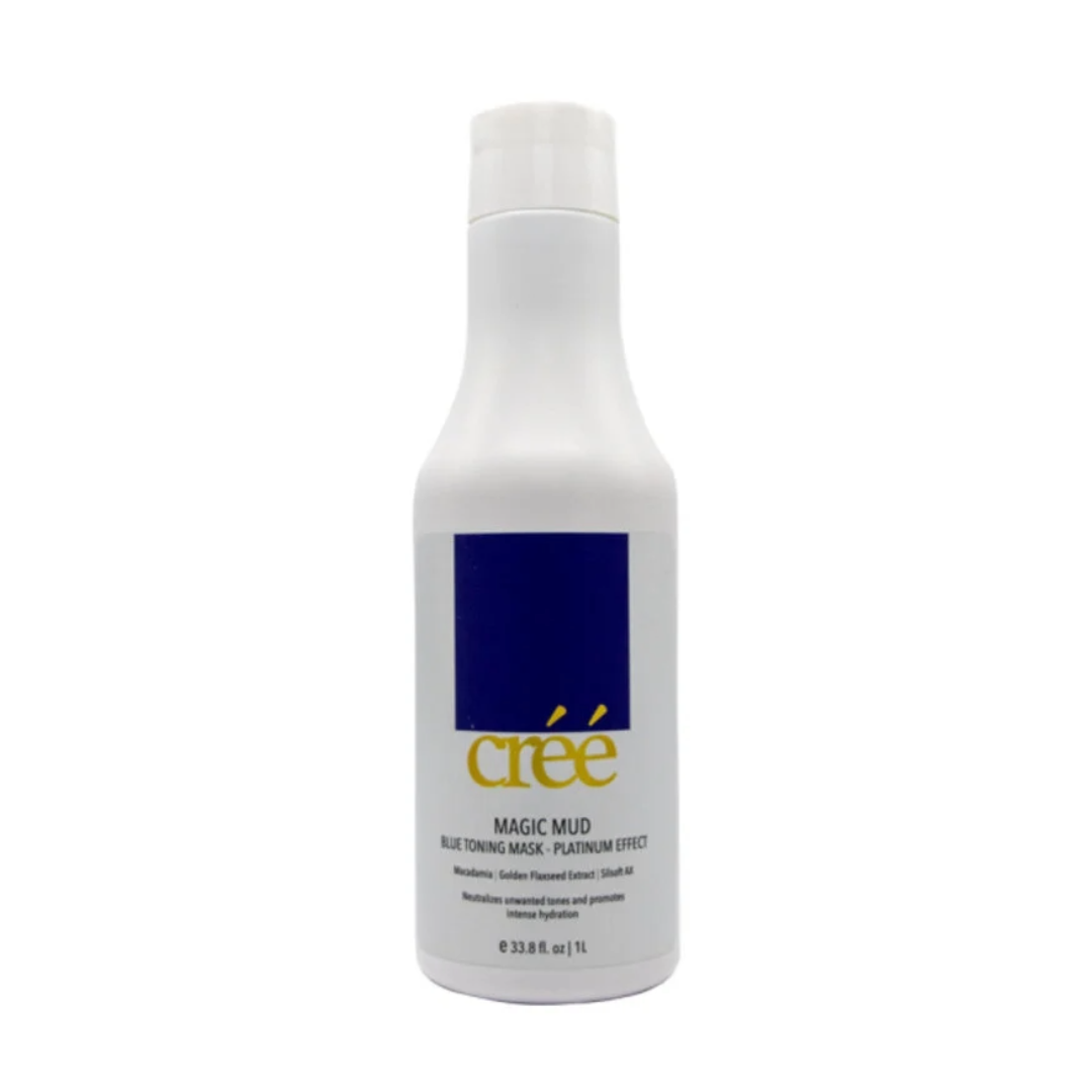 Créé Professional Magic Mud Blue Toning Mask - Platin-Effekt 1000ml