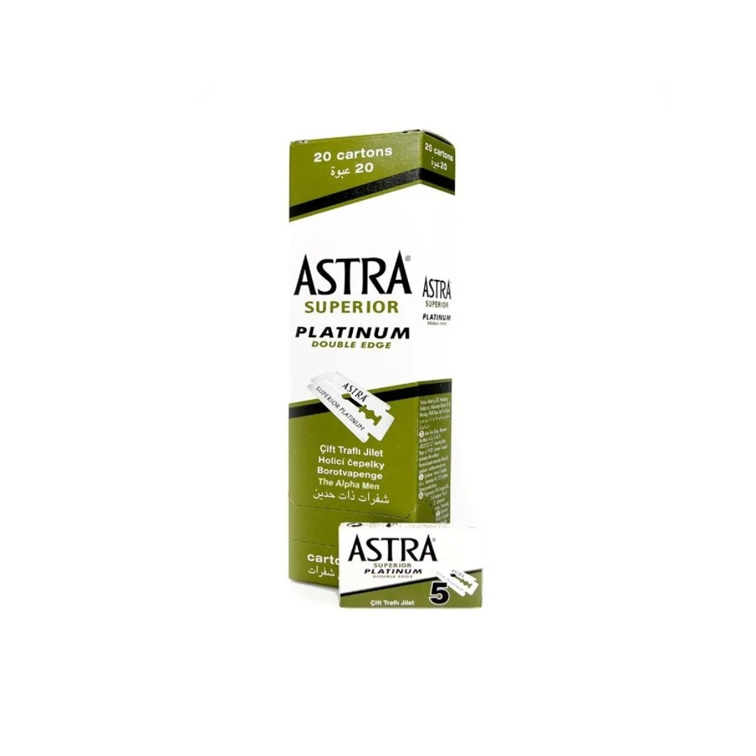 Lames Astra Double Tranchant 20x5