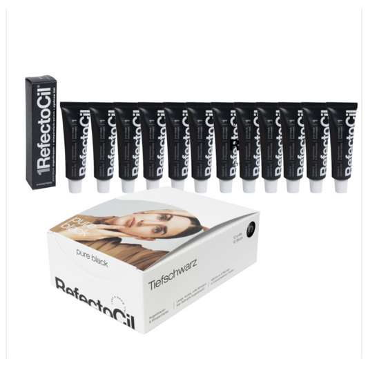 Refectocil Eyelash Dye No. 1 Black 12-Pack