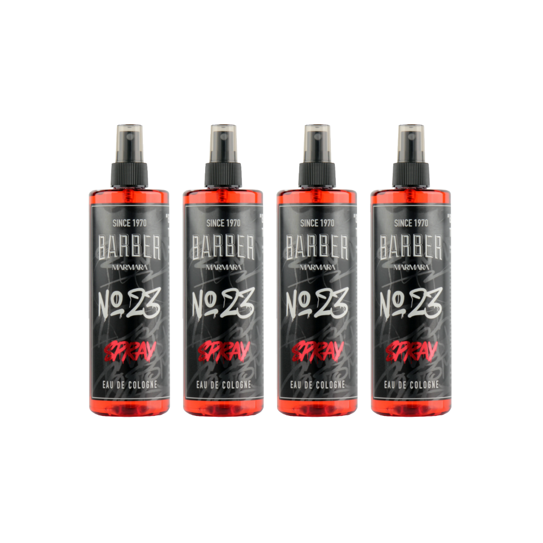 MARMARA BARBER GRAFFITI Series Spray Cologne 400ml Nr. 23 - 4 STÜCK