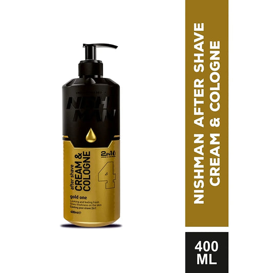 Nish Man CREAM Cologne After Shave Gold One 4