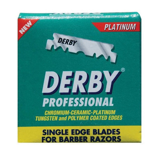 Derby Single Half Razor Blades 100 pieces - Box of 50 packs