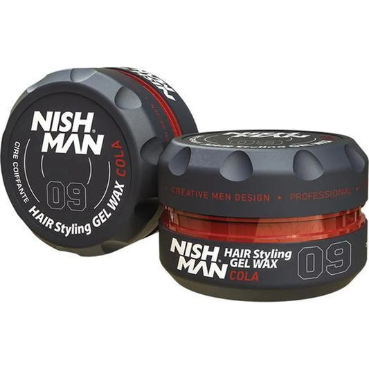 Nish Man Gel Wax 09 Cola - 150ML - 12 PIECES
