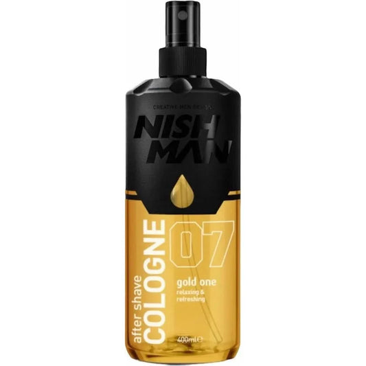 Nish Man After Shave Cologne Gold One 400ml - 12 PCS