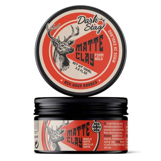 Dark Stag Matte Clay 100ml - 4 Pack