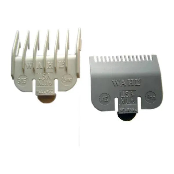 Jeu de peignes adaptables en plastique Wahl - 1,5 et 4,5 mm