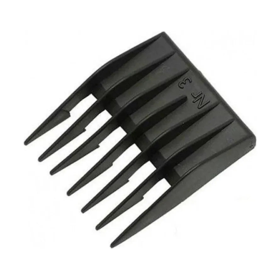 Moser Contre-peigne n° 3 (9 mm) plastique noir