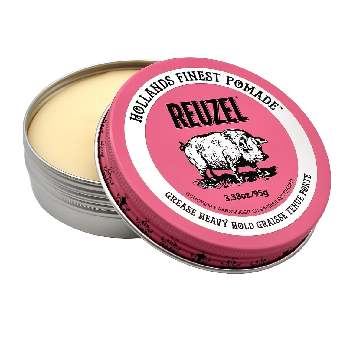 Reuzel Pommade Pink Heavy Hold 95 g Neuve. Lot de 12