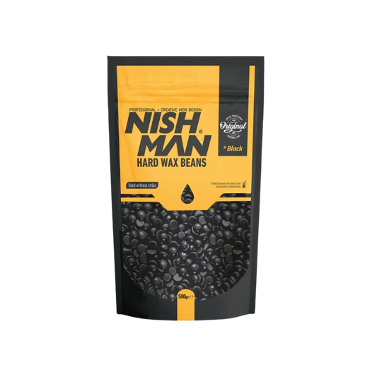 Nish Man Hard Wax Bohnen 500Gr. - Black