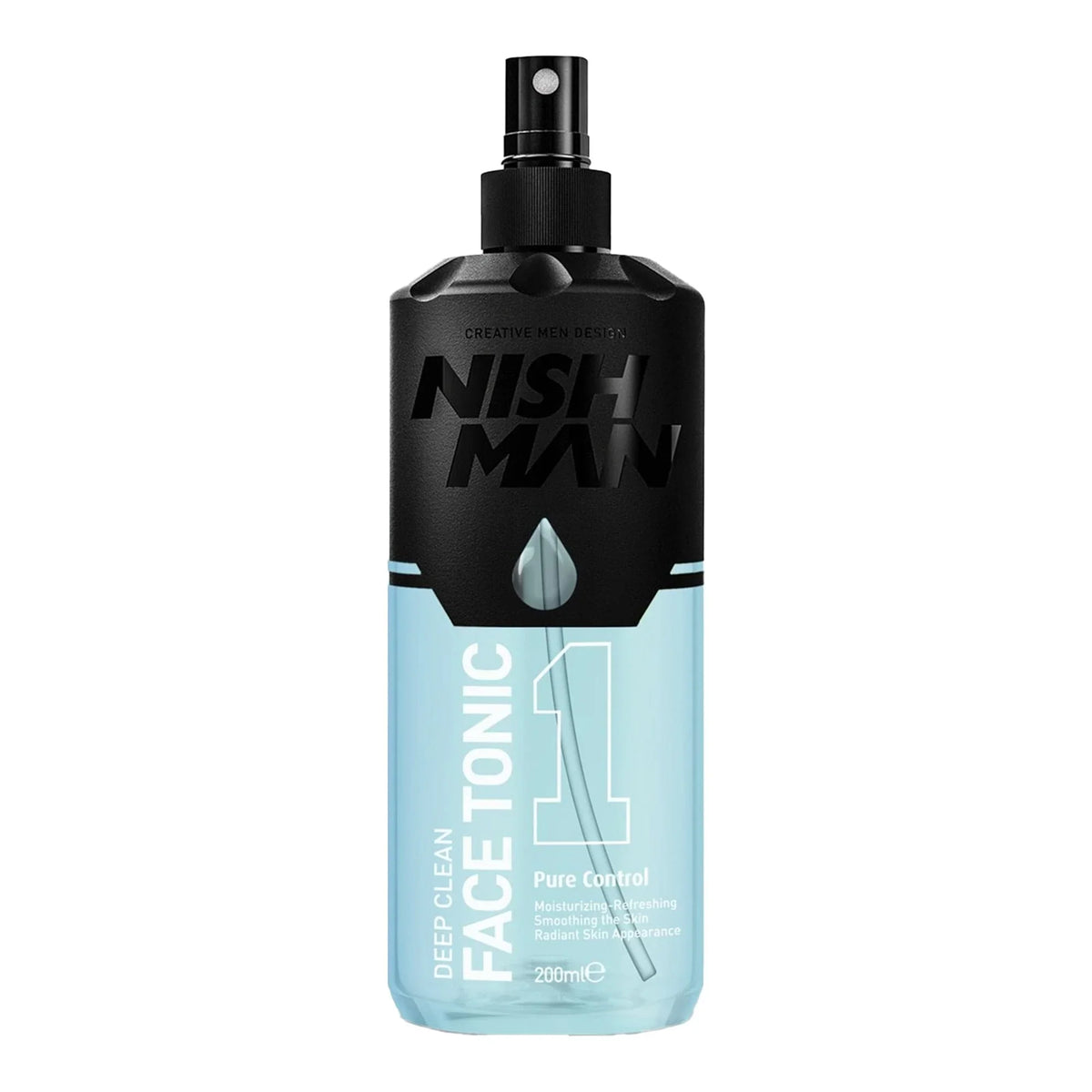 Nish Man Deep Clean Lotion Tonique Visage 200 ml