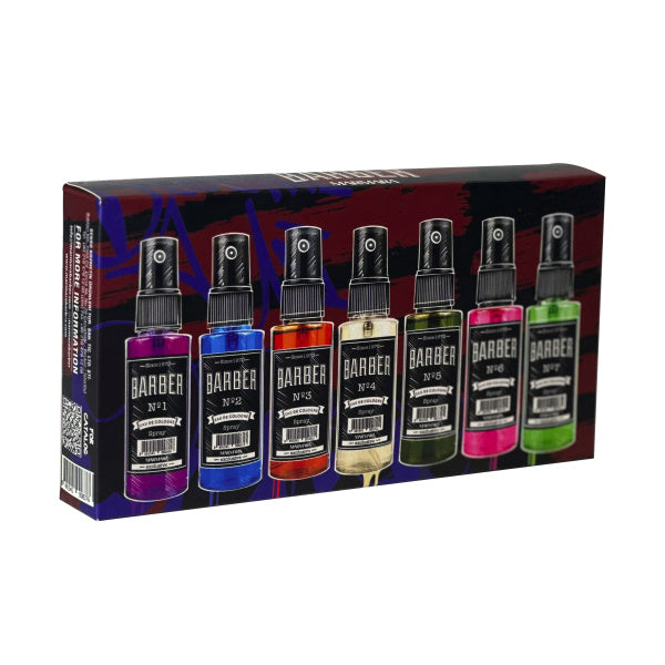 Marmara Barber Spray Cologne Geschenkset 7 x 50ml