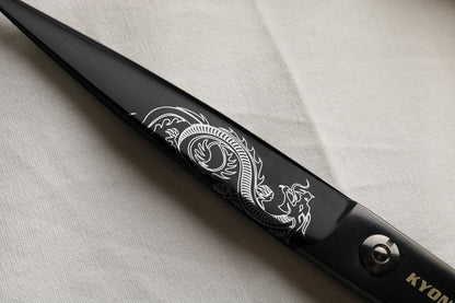 Kyone 800 Black Dragon Effilierschere 7,0"