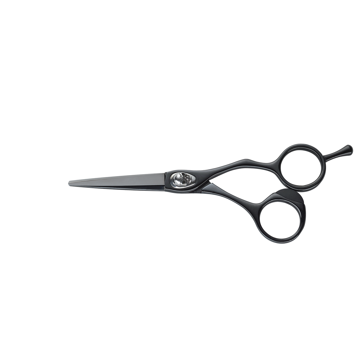 Joewell Black Titanium BT 50 avec « Skull Logo » (Ciseaux de coiffure 5,0")