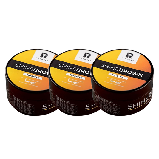 BYROKKO Shine Brown 200ml 3-Pack!