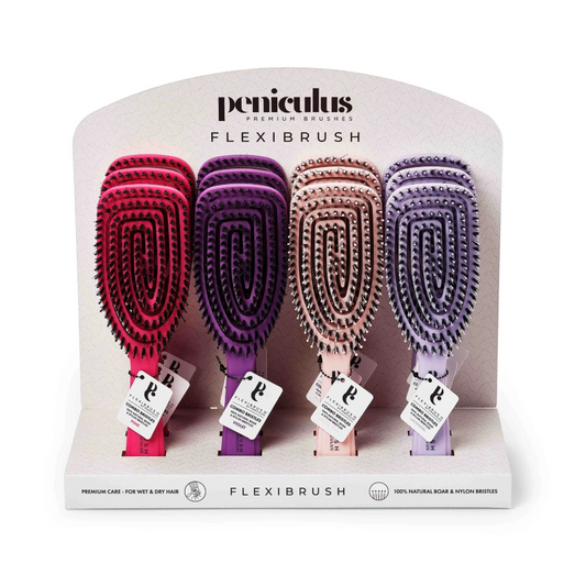 Bratt Peniculus Flexibrush Combo 12 STUKS Display - Mixed Colors