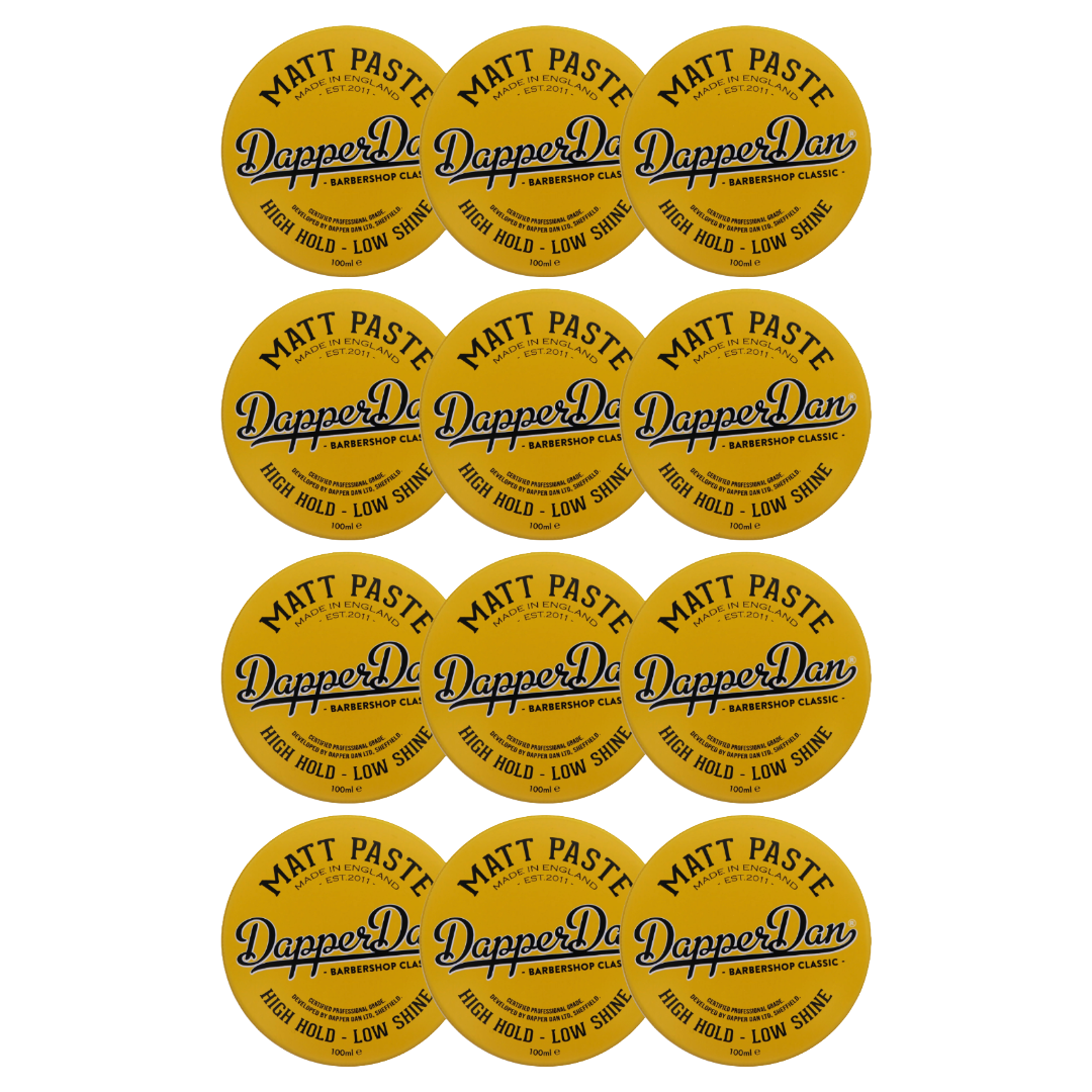 Dapper Dan Matt Paste 100ml - 12 pièces