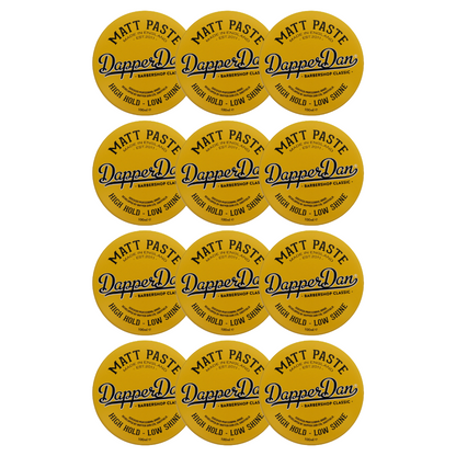 Dapper Dan Matt Paste 100ml - 12 pièces