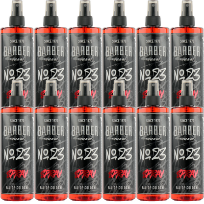 MARMARA BARBER GRAFFITI Series Eau de Cologne Spray 400ml N°23 - LOT DE 12