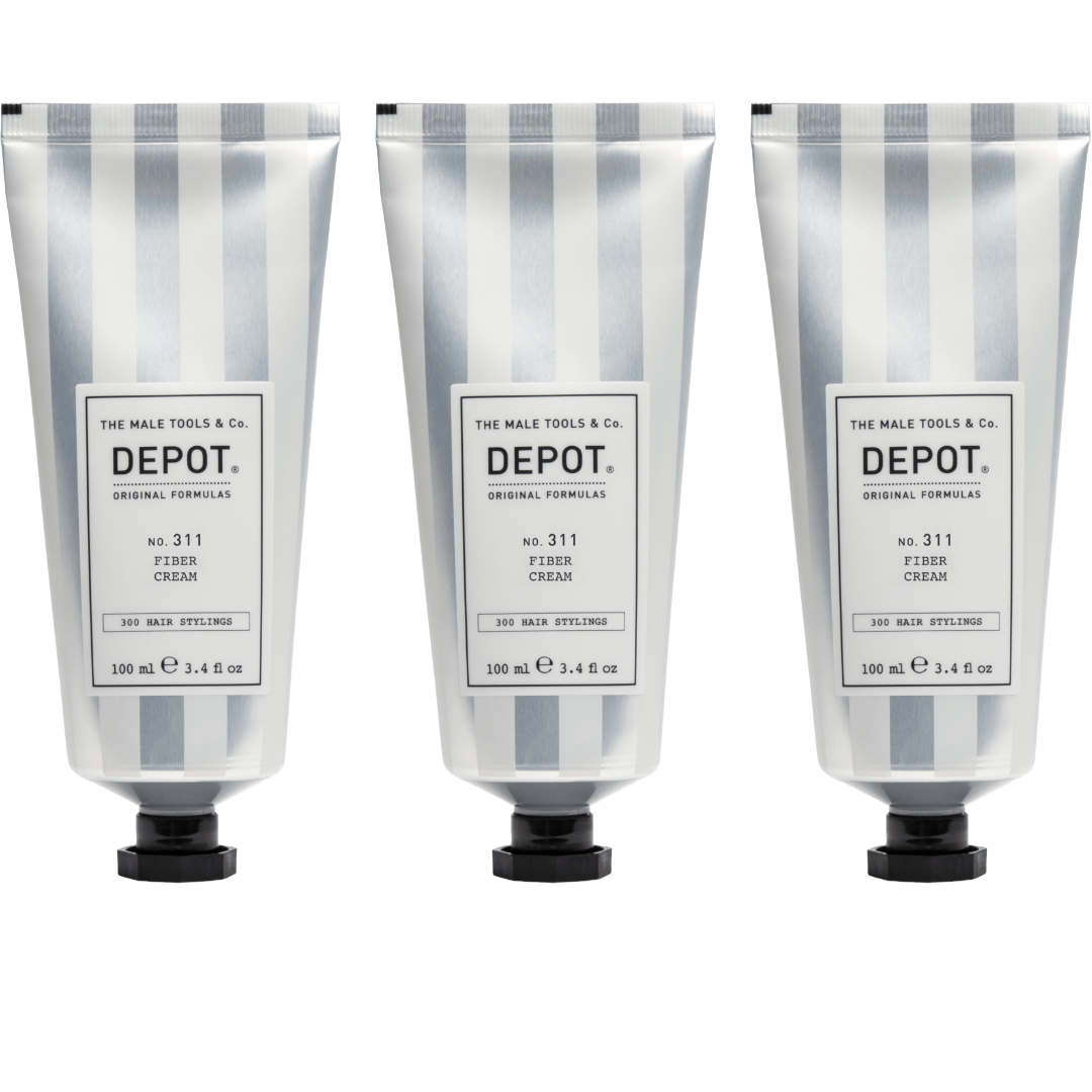 DEPOT NO.311 Fasercreme 100ml - 3 STÜCK