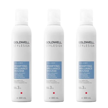 Goldwell STYLESIGN BODIFYING BRILLIANCE MOUSSE 300ML - 3 STÜCK