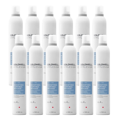 Goldwell STYLESIGN BODIFYING CONTROL MOUSSE 500ML - 12 STÜCK
