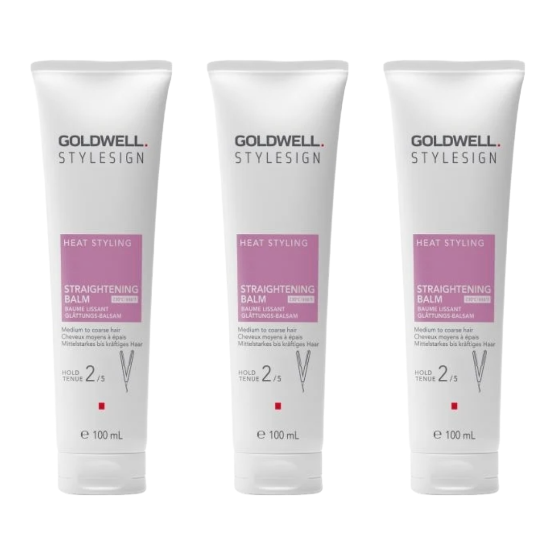 Goldwell STYLESIGN STRAIGHTENING BALM 100ML - 3 PIECES