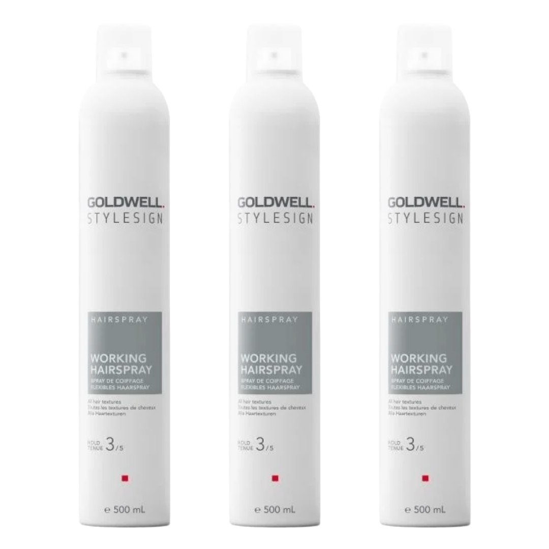Goldwell STYLESIGN LAQUE DE FINITION 500ML - 3 PIÈCES