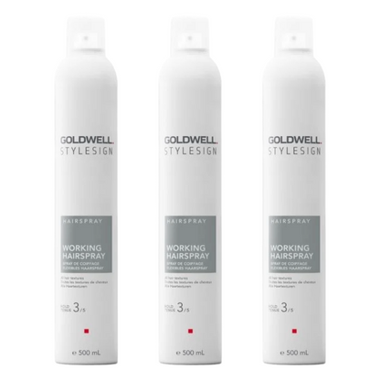 Goldwell STYLESIGN LAQUE DE FINITION 500ML - 3 PIÈCES