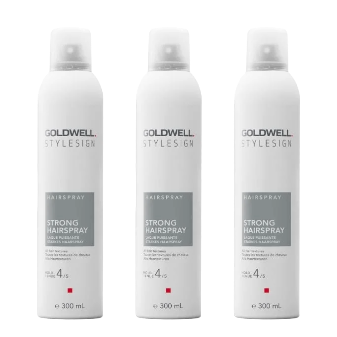 Goldwell STYLESIGN LAQUE FIXATION FORTE 300ML - 3 PIÈCES