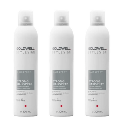 Goldwell STYLESIGN LAQUE FIXATION FORTE 300ML - 3 PIÈCES