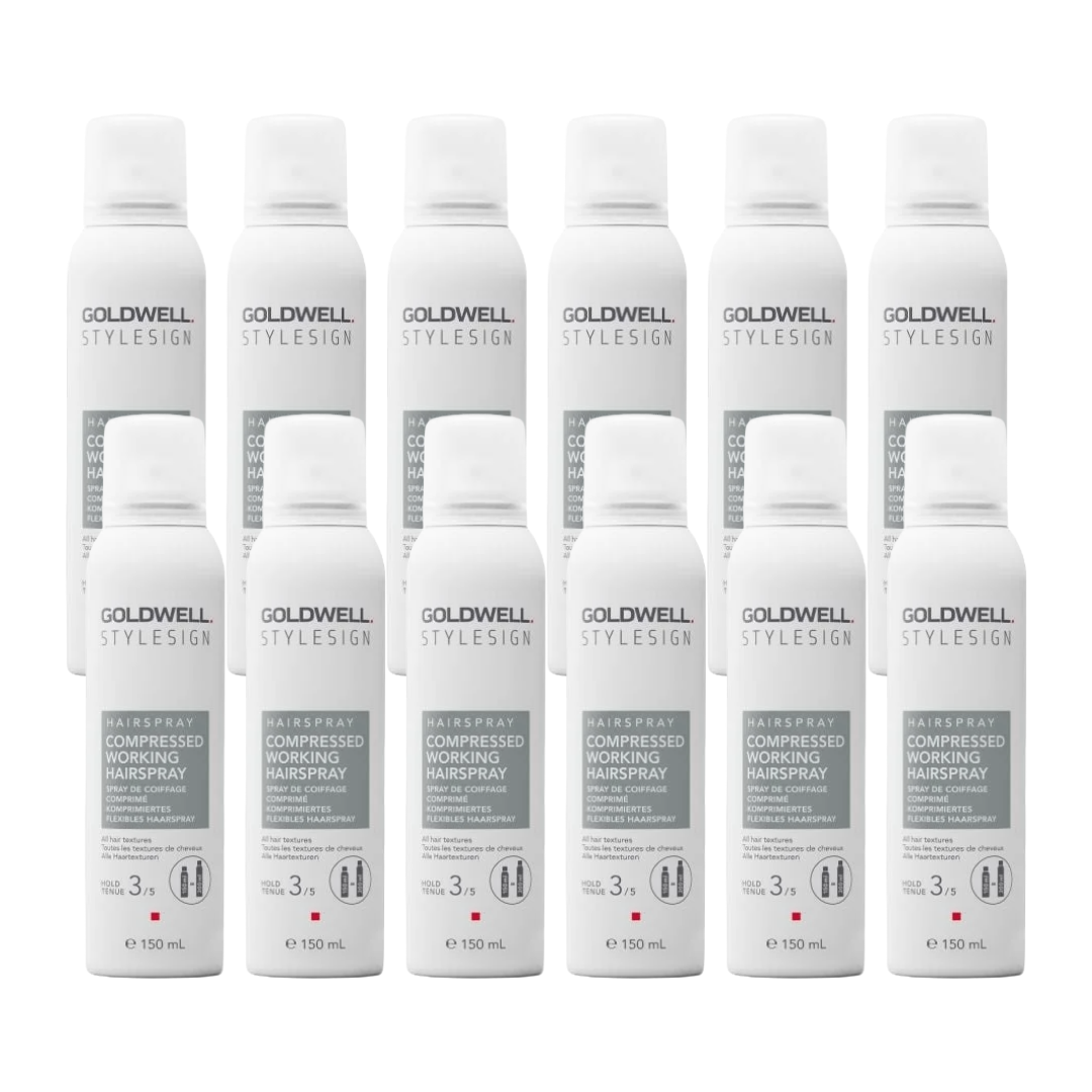 Goldwell STYLESIGN LAQUE COMPRESSÉE 150ML - 12 PIÈCES