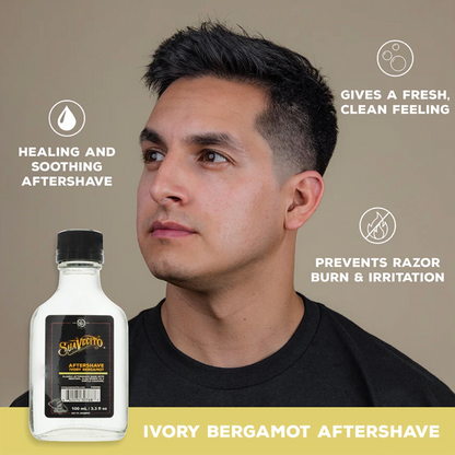 Suavecito Aftershave Ivory Bergamot 100ml