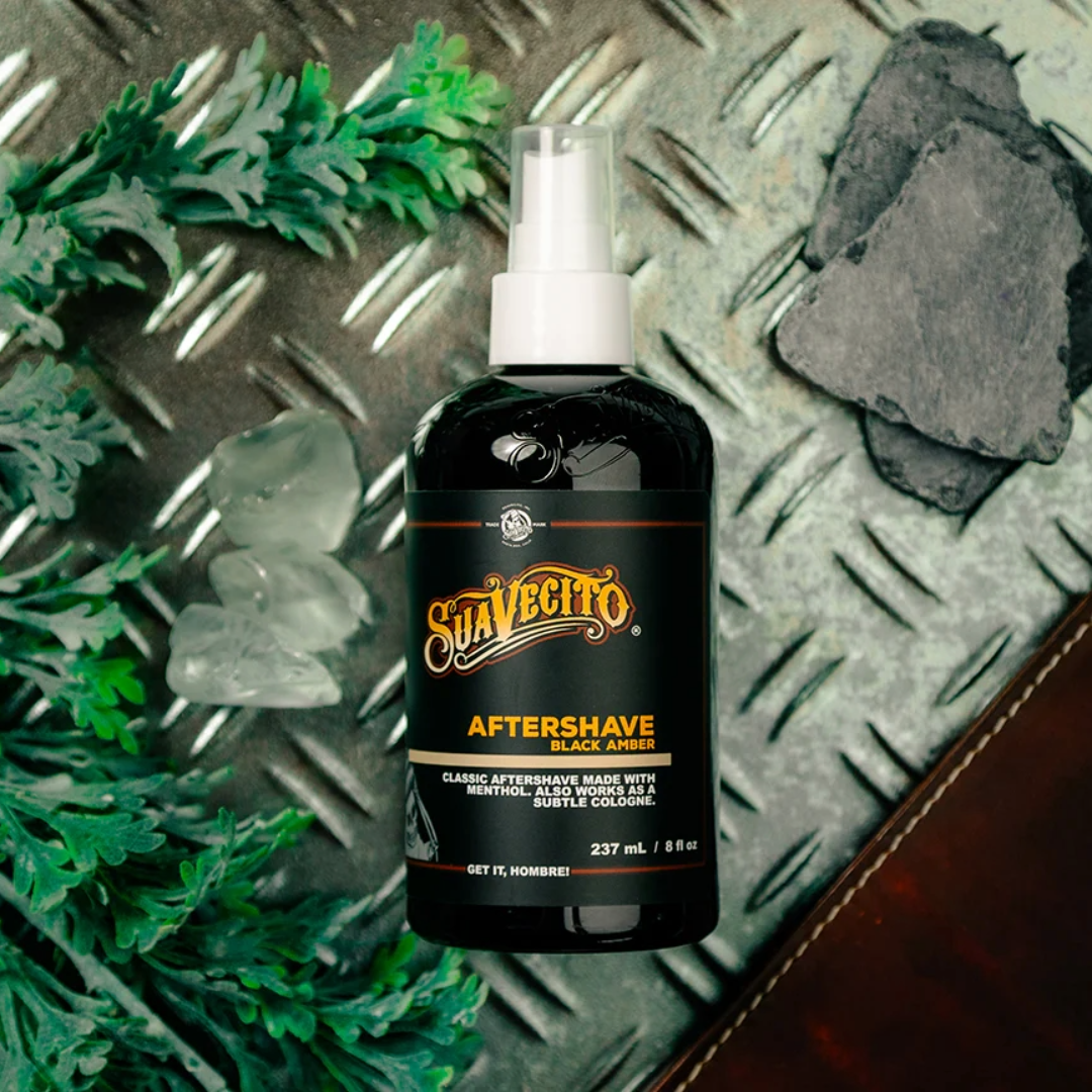 Suavecito Aftershave Black Amber 237ml
