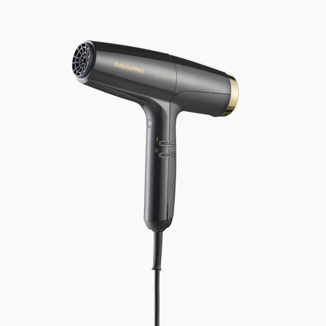 Babyliss Pro FALCO Advanced Professional Digital Haartrockner Schwarz/Gold