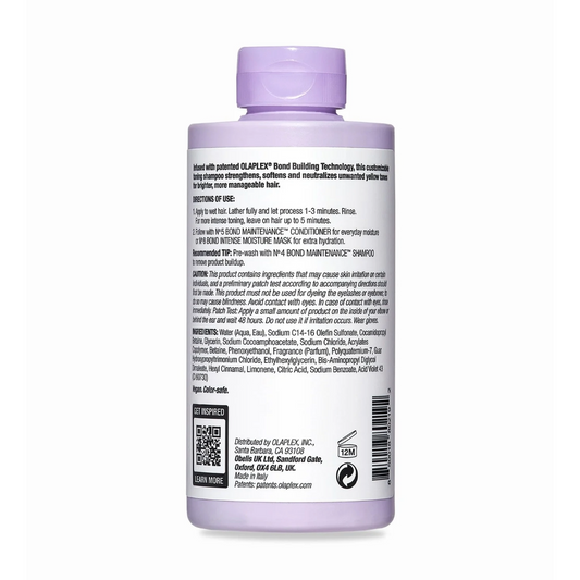 Olaplex No.4P Blonde Enhancer Toning Shampoo