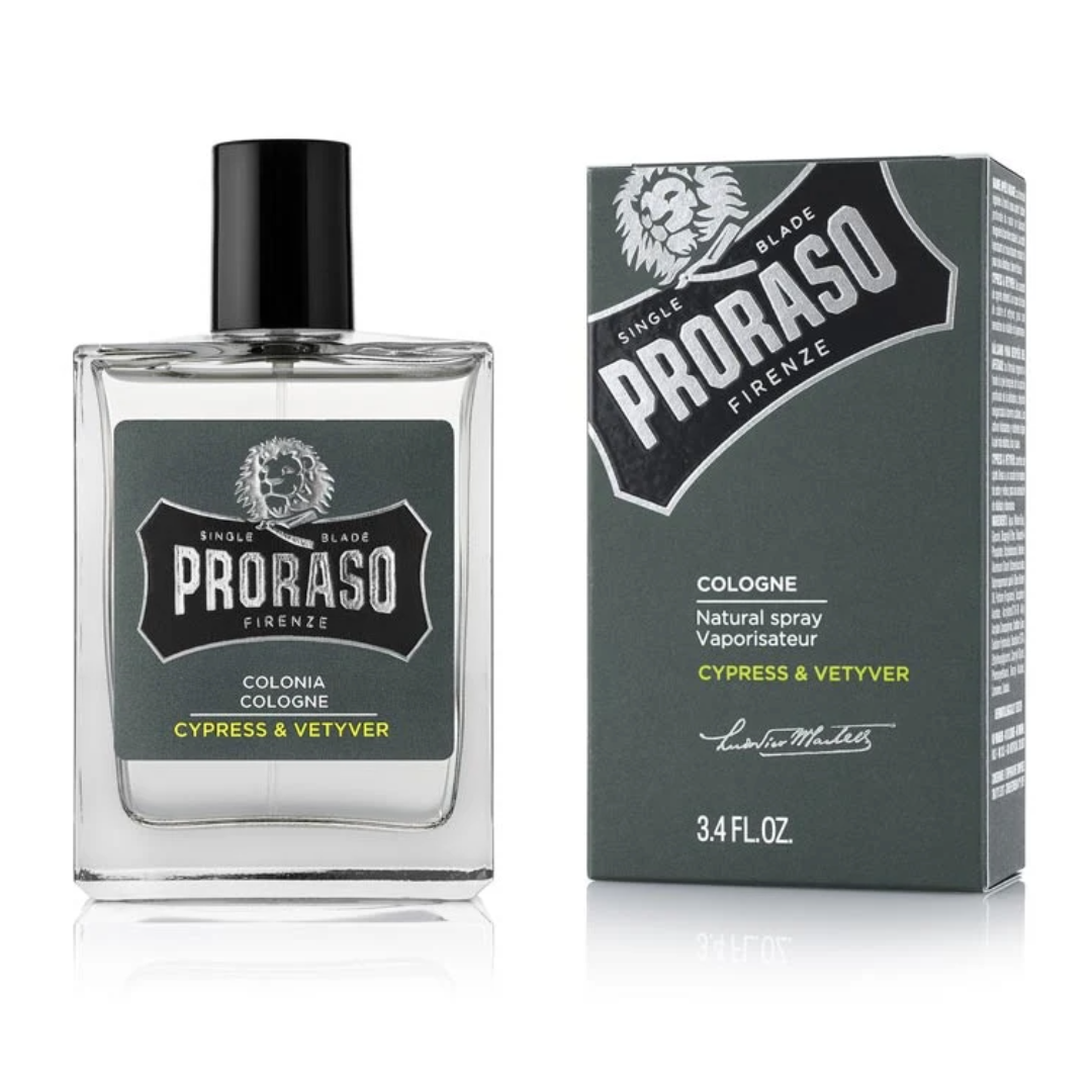 Proraso Zypresse und Vetiver Kölnisch Wasser 100ml